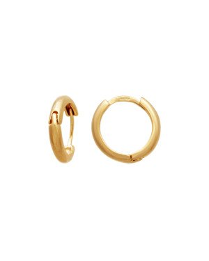 Brinco Argola Fundida 12mm - 00 - 11mm x 11mm - 1.40gr