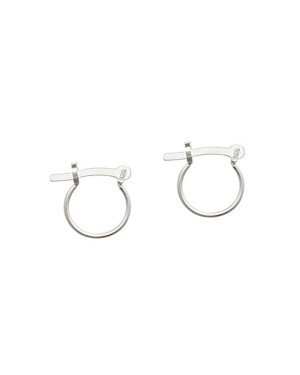 Brinco AG Argola Fio 1/2 Cana 9mm c/ Gancho - G1 - 1mm x 11mm - 0.78gr