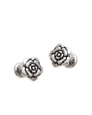 Brinco AG (Envelhecida) TP Camelia 7,5mm - G5 - 8mm x 8mm - 1.05gr