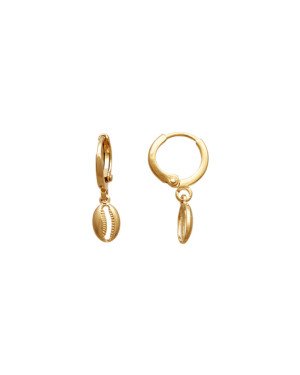 Brinco Argolinha c/ Buzio - 00 - 12mm x 22mm - 1.35gr