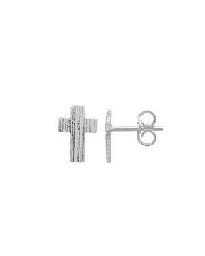 Brinco Ag Cruz 10mm Lixada  - G5 - 7mm x 10mm - 0.99gr
