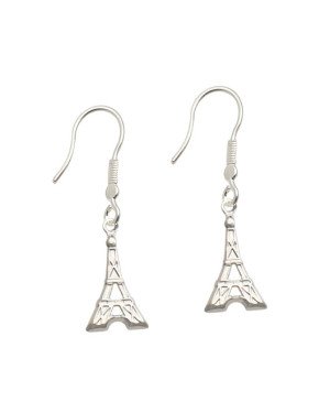 Brinco AG Gancho Da Vovo c/ 1 Torre Eiffel 13mm - G5 - 9mm x 33mm - 1.12gr