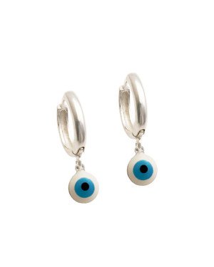 Brinco AG Argolinha c/ 1 Olho Grego 6mm - G6 - 6mm x 21mm - 1.97gr