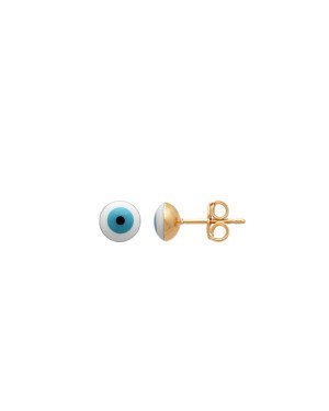 Brinco Fixo Olho Grego 5mm - 00 - 5mm x 14mm - 0.61gr
