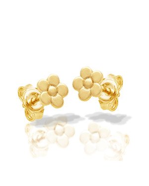 Brinco Flor 6mm  - 00 - 6mm x 6mm - 0.61gr