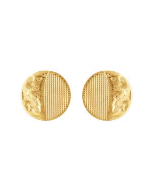 Brinco Lua 4o. Crescente  4o. Minguante  - 00 - 9mm x 9mm - 1.25gr