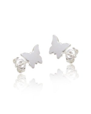 Brinco AG Borboleta Lisa - G5 - 8mm x 6mm - 0.77gr