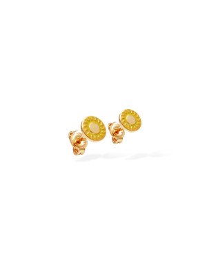 Brinco Redondo 6mm Sol p/ Resina - 00 - 6mm x 6mm - 0.77gr