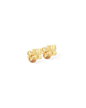 Brinco Borboleta 6mm  - 00 - 6mm x 6mm - 0.54gr