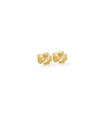 Brinco Trevo Riscado 8mm - 00 - 8mm x 8mm - 1.07gr