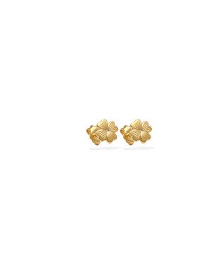 Brinco Trevo Riscado 7mm - 00 - 7mm x 7mm - 0.78gr