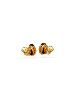 Brinco Joaninha 10mm p/ Resina  - 00 - 9mm x 11mm - 0.91gr
