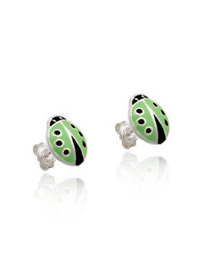Brinco AG Joaninha 10mm p/ Resina  - G5 - 9mm x 11mm - 1.02gr