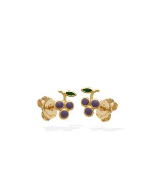 Brinco Uva 8.5mm p/ Resina  - 00 - 6mm x 15mm - 0.62gr