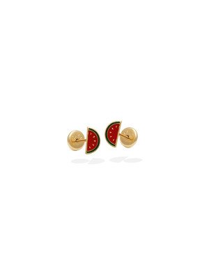 Brinco TP Melancia 8.5mm p/ Resina  - 00 - 5mm x 9mm - 0.65gr