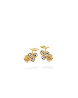 Brinco TP Uva p/ Pedra Cristal - 00 - 6mm x 9mm - 0.80gr