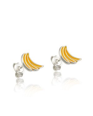 Brinco AG Banana 8.5mm c/ Resina  - G6 - 6mm x 9mm - 0.81gr