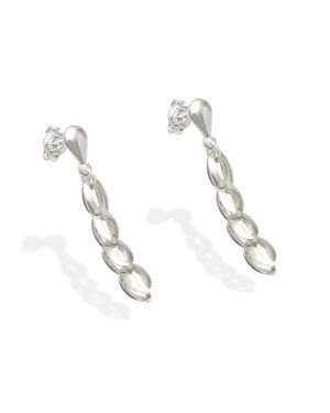 Brinco AG Tranca Gota c/ 4 Sementes Montadas - G5 - 4mm x 30mm - 1.61gr