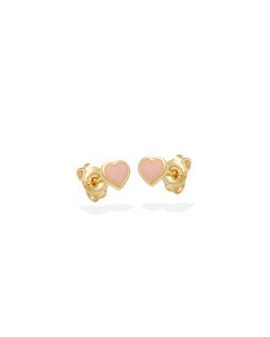 Brinco Coracao c/ Borda p/ Resina - 00 - 4mm x 4mm - 0.38gr