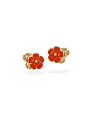 Brinco Flor 13mm p/ Resina  - 00 - 13mm x 13mm - 2.01gr