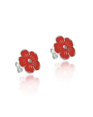 Brinco AG Flor 13mm p/ Resina  - G3 - 13mm x 13mm - 2.61gr