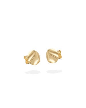 Brinco Redondo Textura Organica 11mm - 00 - 11mm x 11mm - 1.04gr