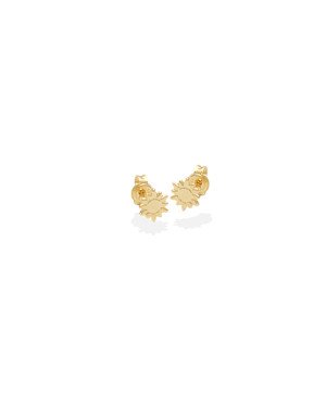 Brinco Sol Macico  - 00 - 5mm x 5mm - 0.52gr