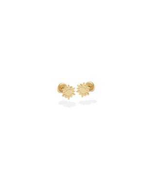 Brinco TP Sol Macico  - 00 - 5mm x 5mm - 0.56gr