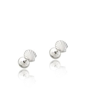 Brinco AG TP Concha Macica  - G6 - 5mm x 5mm - 0.63gr