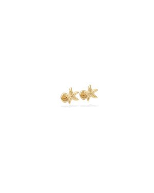 Brinco TP Estrela do Mar Macica  - 00 - 6mm x 6mm - 0.53gr