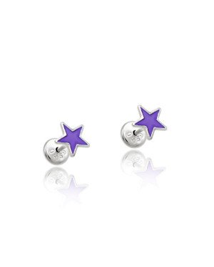 Brinco AG TP Estrela Macica 6mm p/ Resina  - G6 - 6mm x 6mm - 0.51gr