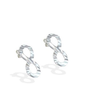 Brinco AG Infinito Textura Organica  - G3 - 11mm x 23mm - 1.55gr