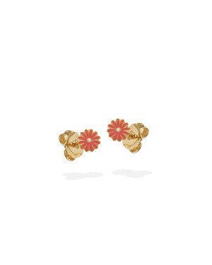 Brinco Margarida 8mm p/ Resina - 00 - 8mm x 8mm - 0.96gr