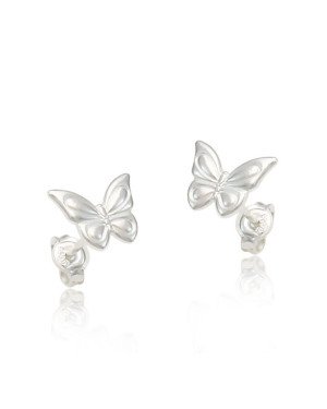 Brinco AG Borboleta 10X7.5mm  - G5 - 10mm x 8mm - 0.95gr