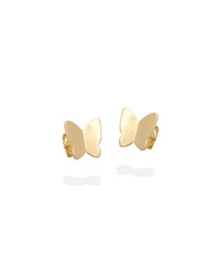 Brinco Borboleta Dobradura 10mm - 00 - 10mm x 10mm - 1.31gr