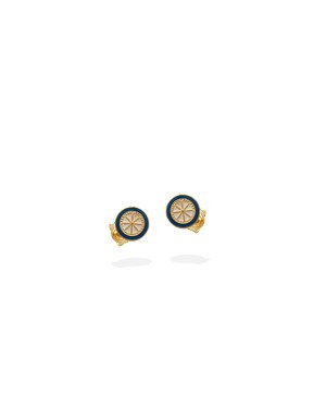 Brinco Bussola p/ Resina  - 00 - 9mm x 9mm - 1.12gr