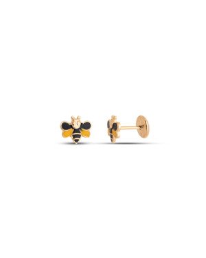 Brinco TP Abelha 6mm p/ Resina  - 00 - 7mm x 6mm - 0.60gr