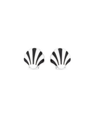 Brinco AG Concha Borda Lisa p/ Resina  - G3 - 13mm x 13mm - 2.40gr