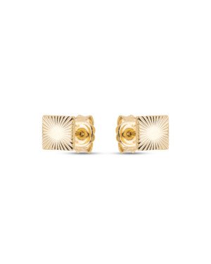 Brinco Quadrado 5mm Diamantado  - 00 - 5mm x 5mm - 0.93gr