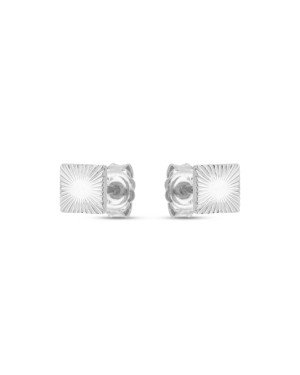 Brinco AG Quadrado 5mm Diamantado  - G5 - 5mm x 5mm - 0.81gr