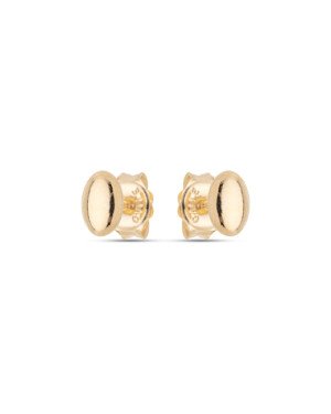 Brinco Oval 6mm Liso  - 00 - 4mm x 6mm - 0.62gr