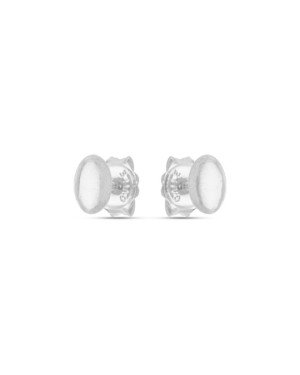 Brinco AG Oval 6mm Liso  - G5 - 4mm x 6mm - 0.70gr
