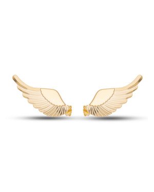 Brinco Asa Diamantada 40mm  - 00 - 15mm x 40mm - 3.01gr