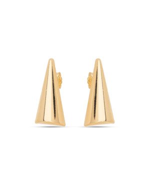 Brinco Triangulo 25mm Liso  - 00 - 13mm x 25mm - 2.01gr