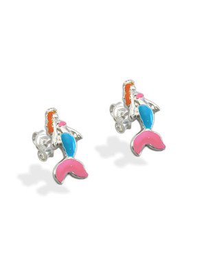 Brinco AG Sereia 12mm p/ Resina (Faz Lado) - G6 - 6mm x 12mm - 0.88gr