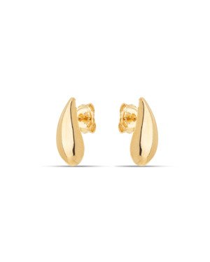 Brinco Gota 14mm Abaulada Lisa - 00 - 7mm x 14mm - 1.10gr