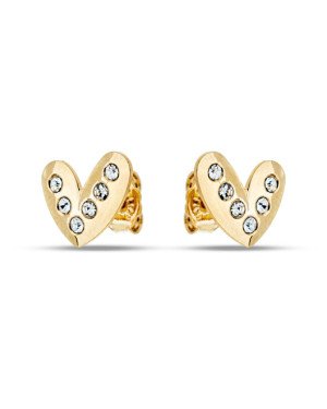 Brinco Coracao Irregular 10mm p/ Pedra - 00 - 10mm x 11mm - 1.20gr