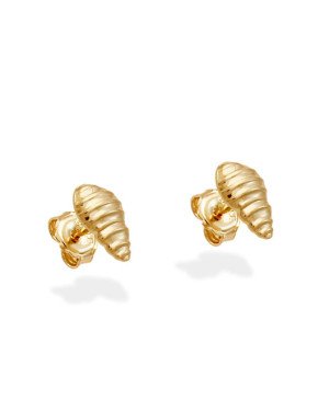 Brinco Caracol Marinho Novo 8mm - 00 - 5mm x 8mm - 0.76gr