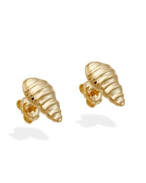 Brinco Caracol Marinho Novo 13mm  - 00 - 8mm x 13mm - 1.28gr