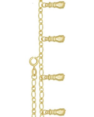 Pulseira 4 Figas - CE - 14mm x 140mm - 2.16gr